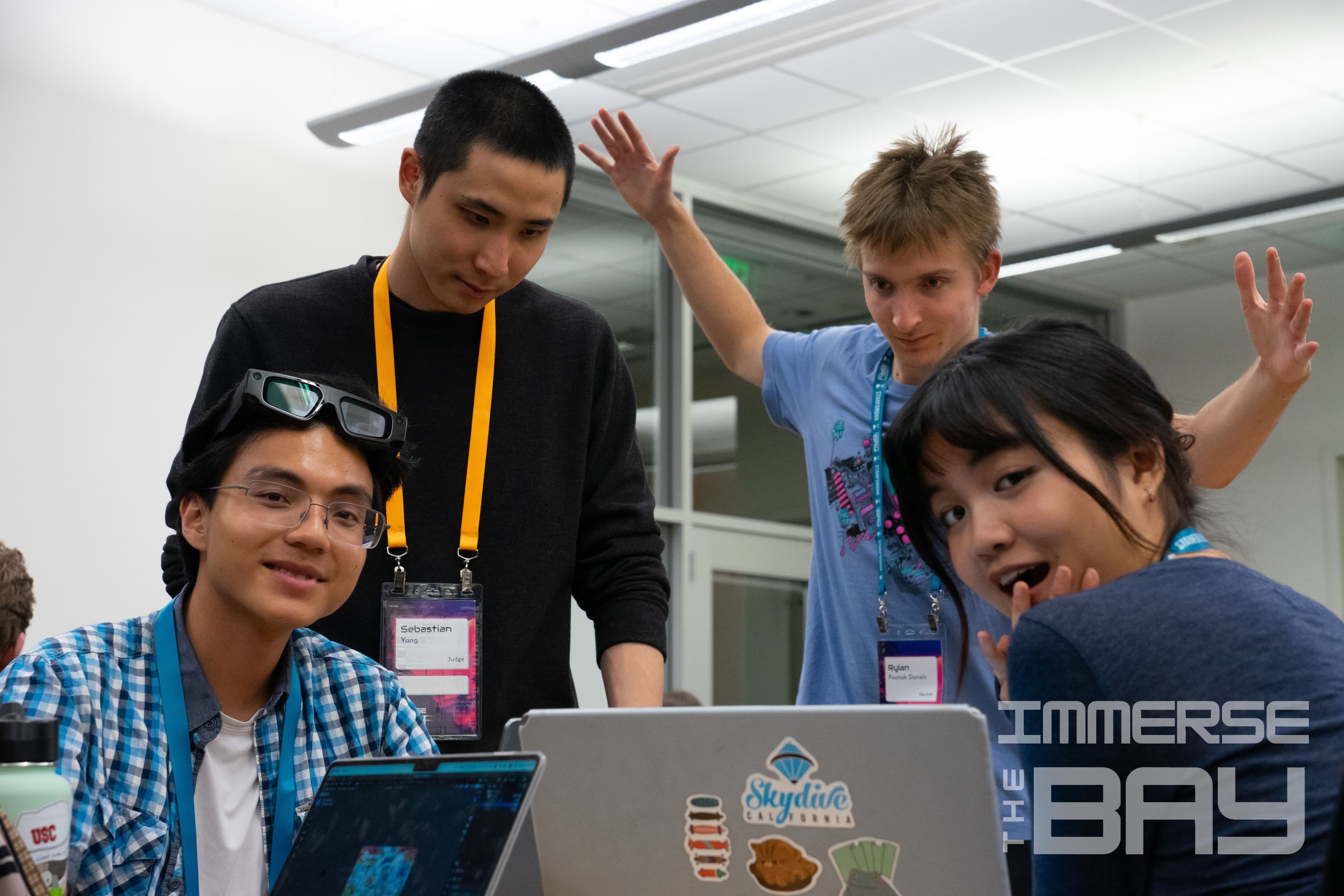 Hackathon participants